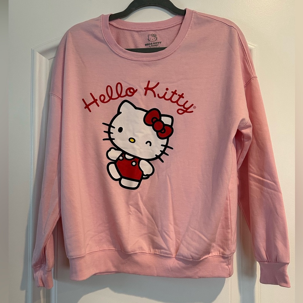 Hello Kitty by Sanrio pink sweatshirt never worn